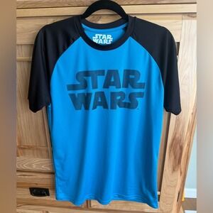 Star Wars Medium Athletic Graphic T-Shirt Blue Black
